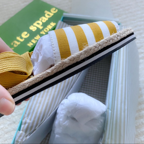 NWT Kate Spade Chandra lace up sandals - Picture 15 of 16